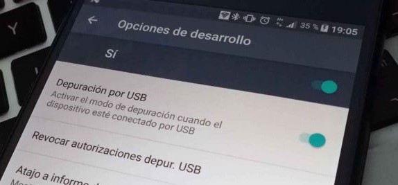 encender celular sin boton mediante la depuracion usb