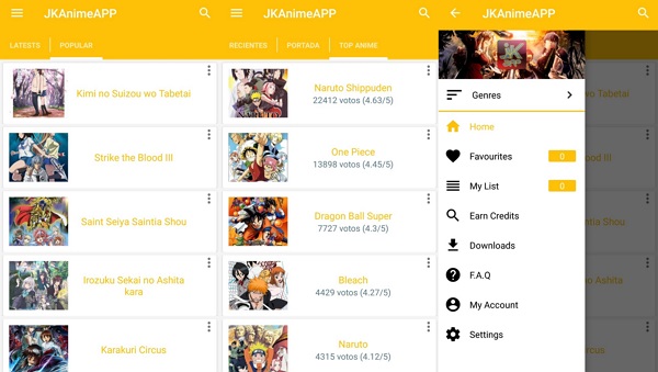 Las 10 mejores aplicaciones para ver anime gratis. JKAnime Android