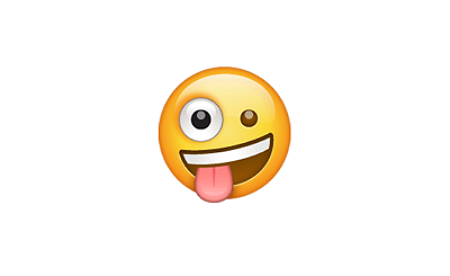 emoji con cara de locura significado