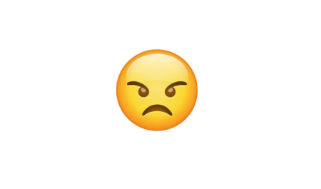 emoji de cara enfadada significado
