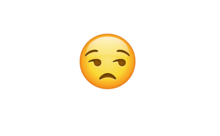 emoji de desaprobación significado