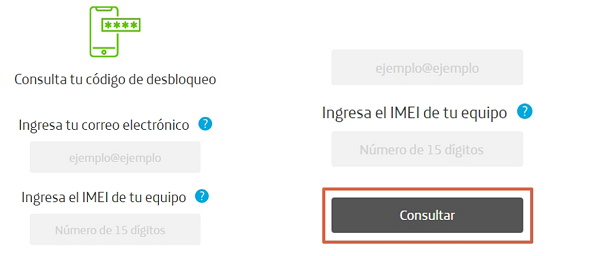 Como desbloquear o liberar un celular Movistar Mexico desde la plataforma oficial de la compañia paso 2 y 3