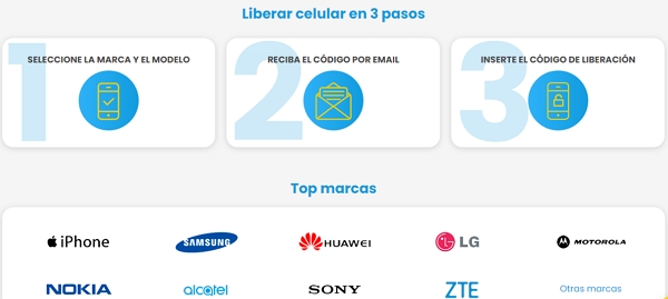 Como desbloquear o liberar un celular Movistar Mexico usando metodos de pago